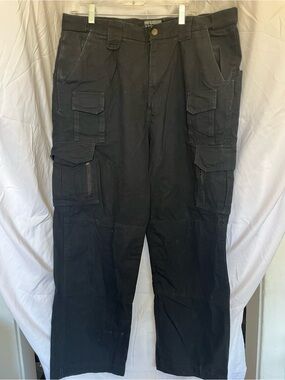Blackhawk! Warrior Wear Black Utility Cargo Pants w/ Multiple Pockets, 40x30